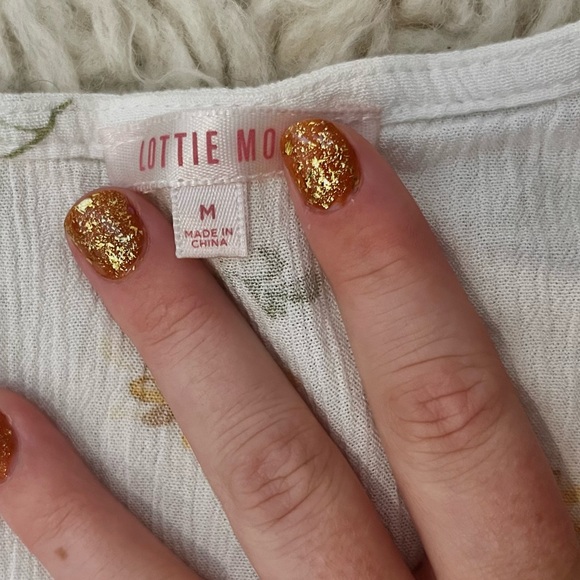 Pacsun | Lottie Moss | White Floral Sundress - Picture 4 of 5